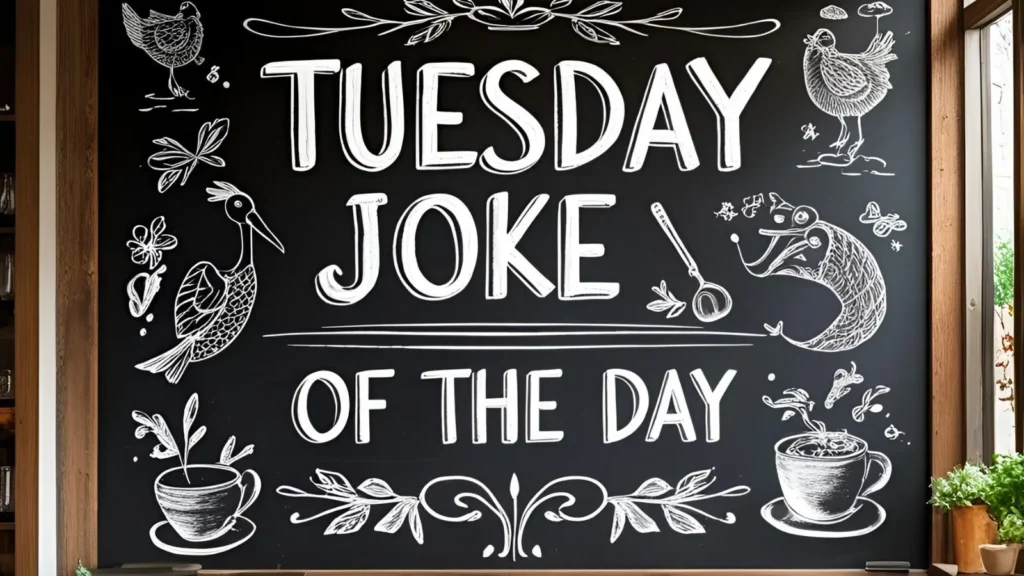 Tuesday joke of the day
