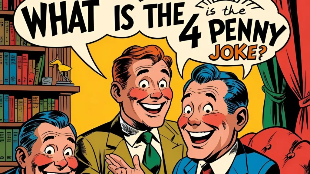 What is the 4 penny joke