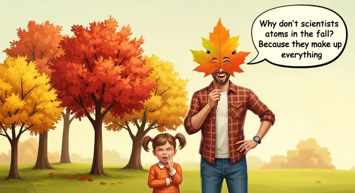 Dad Joke About Fall