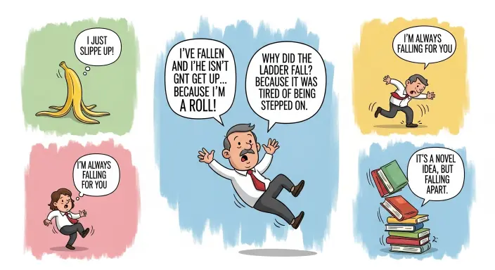 Dad Jokes About Falling Down