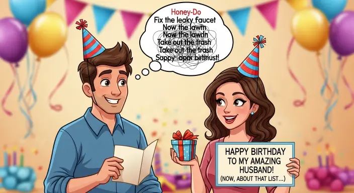 Funny Humour Happy Birthday Husband Funny