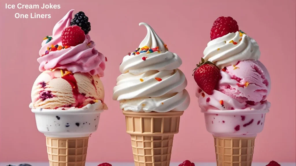 Ice Cream Jokes One Liners