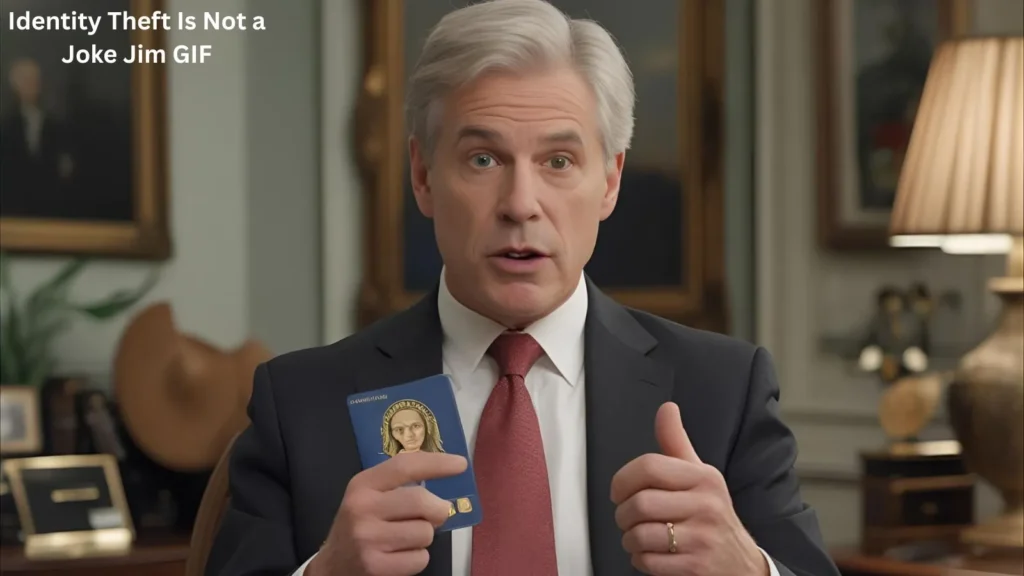Identity Theft Is Not a Joke Jim GIF