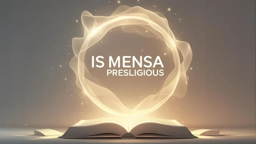 Is Mensa Prestigious