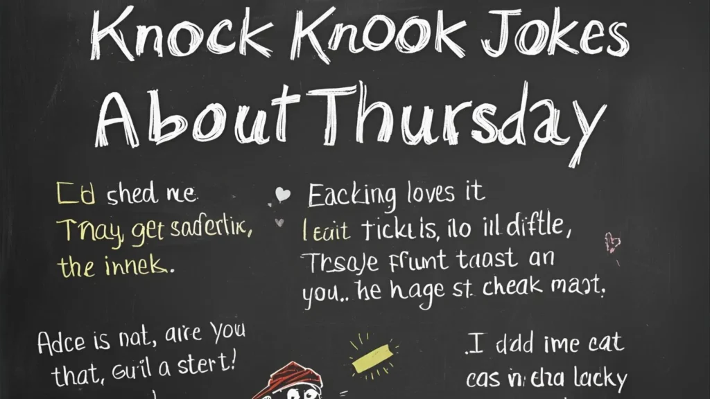 Knock Knock Jokes About Thursday
