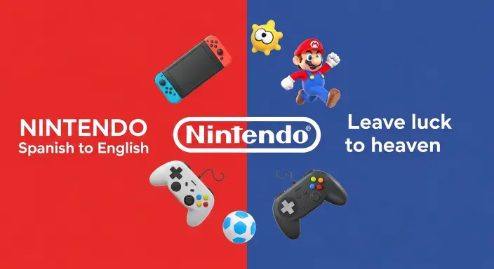 Nintendo Spanish to English