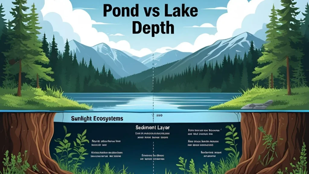 Pond vs Lake Depth