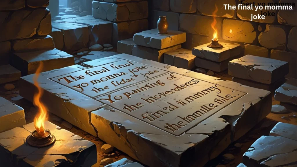 The final yo momma joke