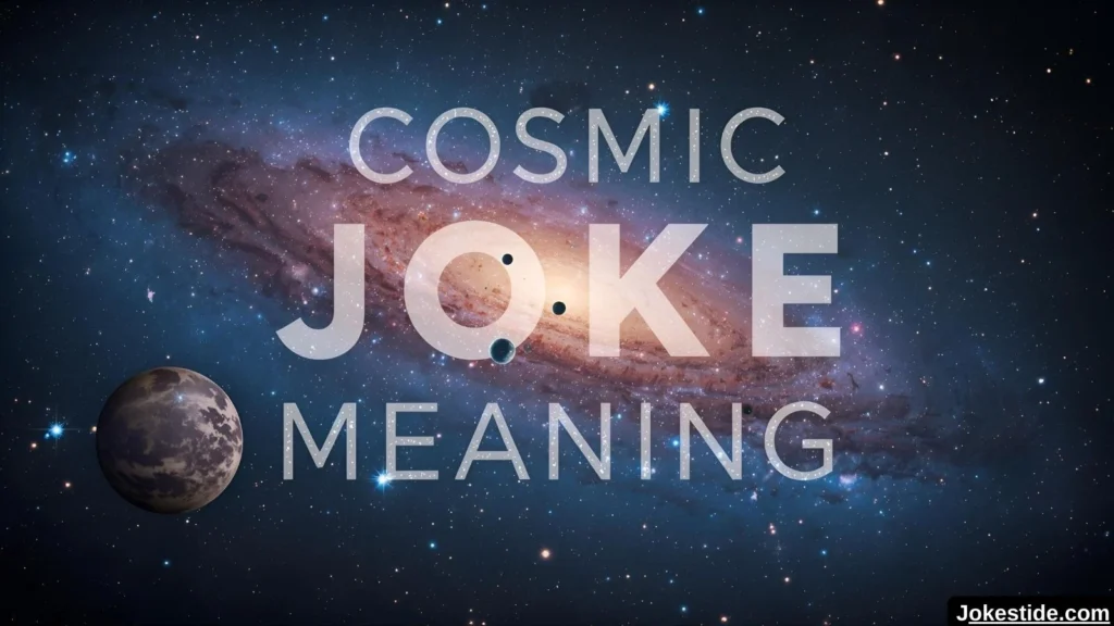 Cosmic Joke Meaning