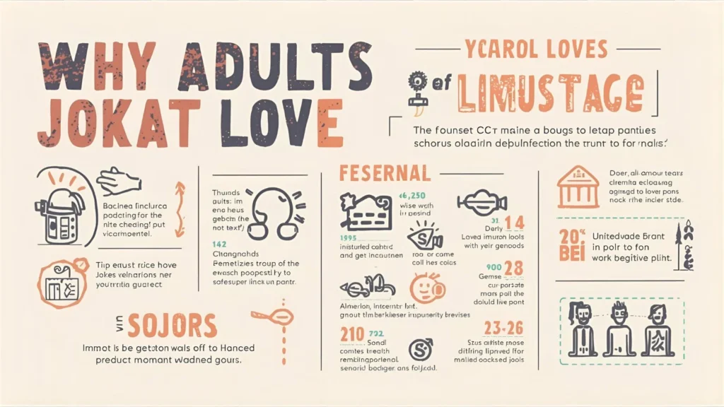 Why Adults Love Visual Jokes Over Text