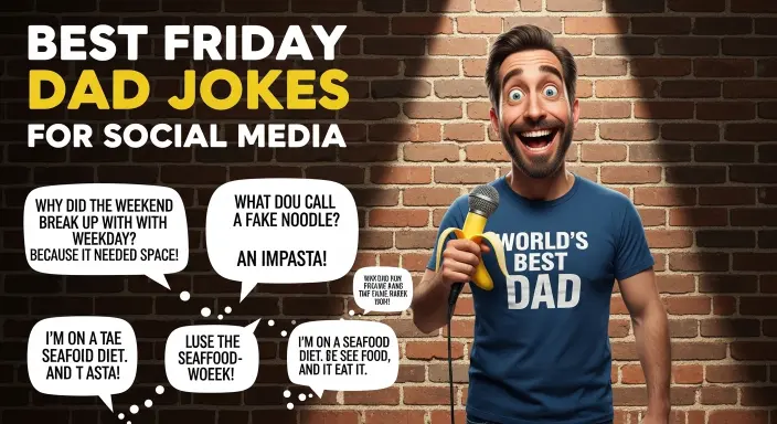 Best Friday Dad Jokes for Social Media
