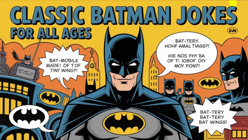 Classic Batman Jokes for All Ages