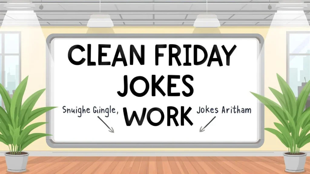 Clean Friday Jokes for Work