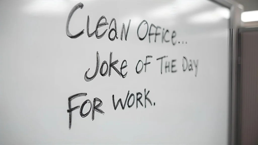 Clean Office Joke of the Day for Work