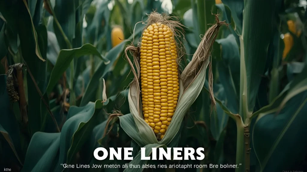 Corn Jokes One Liners