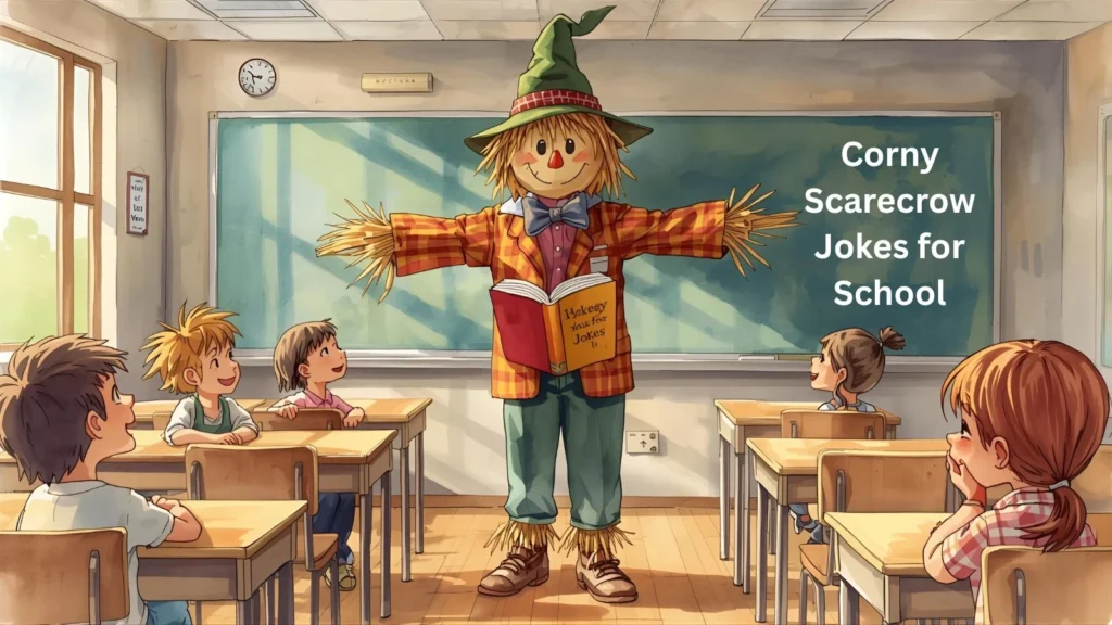 Corny Scarecrow Jokes for School