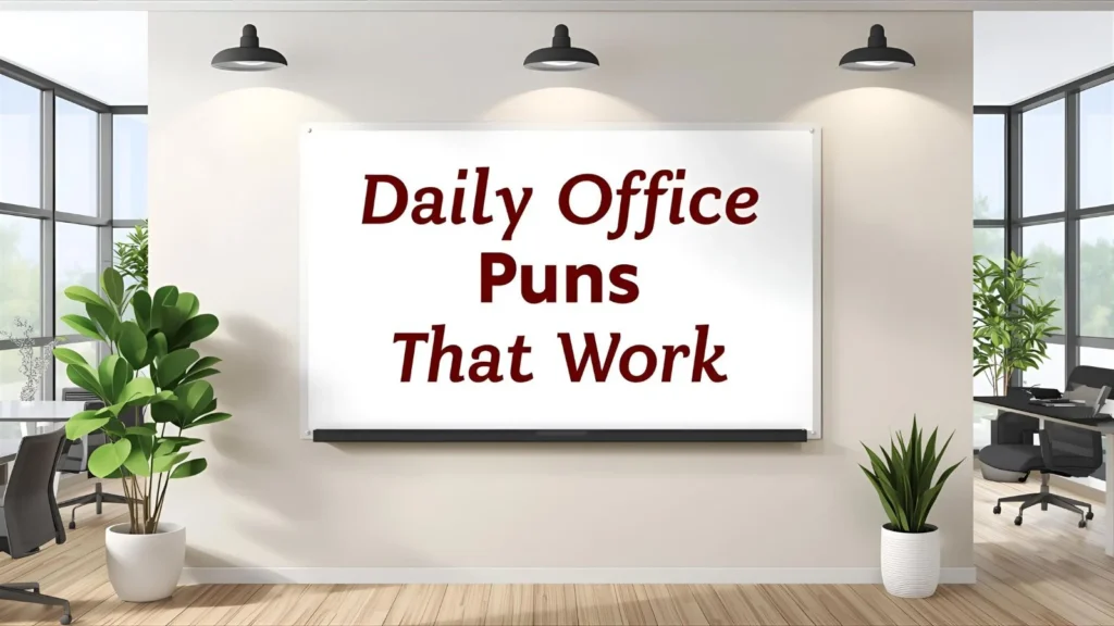 Daily Office Puns That Work