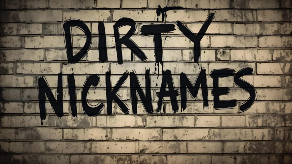 Dirty Nicknames