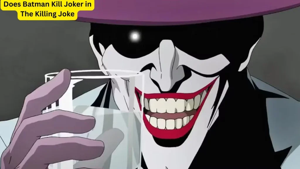Does Batman Kill Joker in The Killing Joke