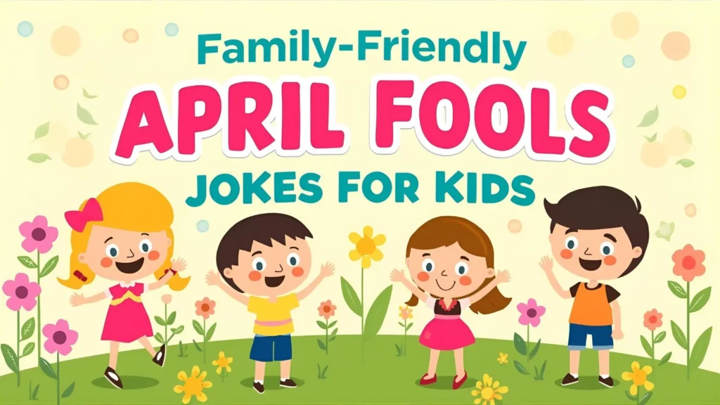 Family-Friendly April Fools Jokes for Kids