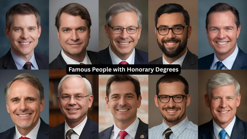Famous People with Honorary Degrees