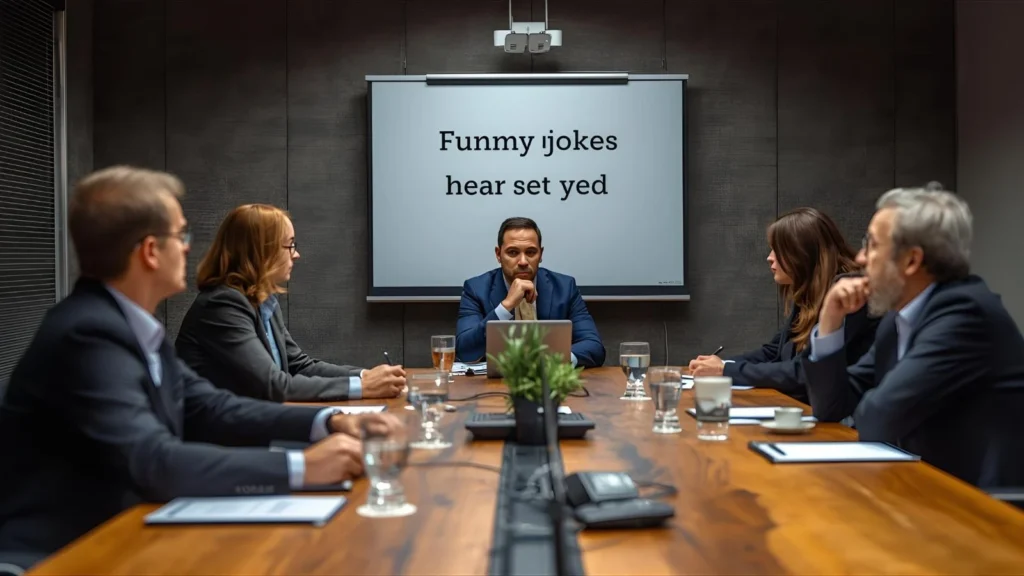 Funny Jokes for Work Meeting
