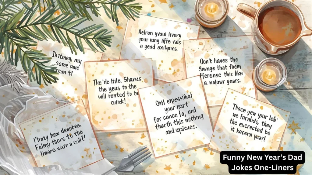 Funny New Year’s Dad Jokes One-Liners