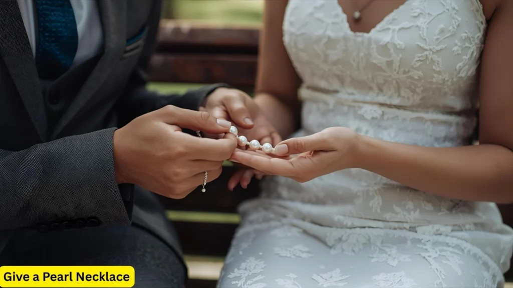 Give a Pearl Necklace