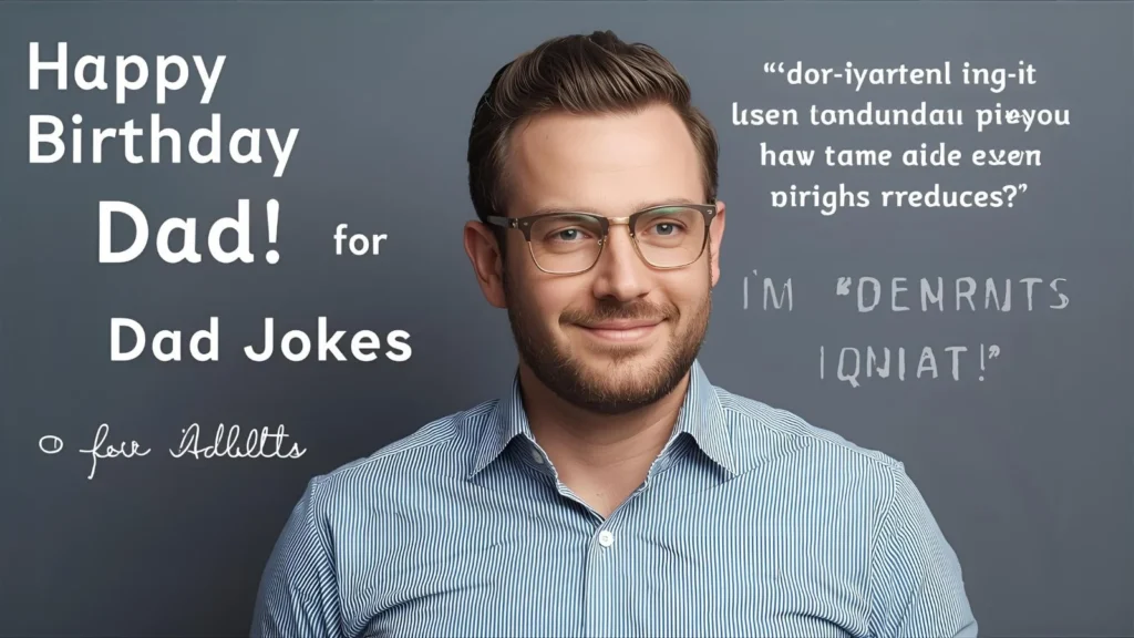 Happy Birthday Dad Jokes for Adults