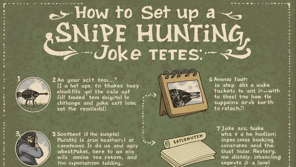 How to Set Up a Snipe Hunting Joke