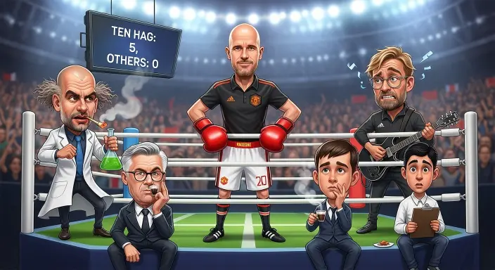 Joke Ten Hag Vs Other Managers
