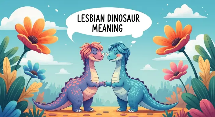 Lesbian Dinosaur Meaning