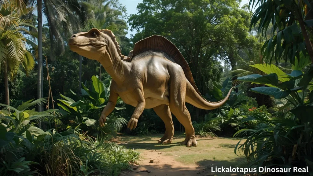 Lickalotapus Dinosaur Real