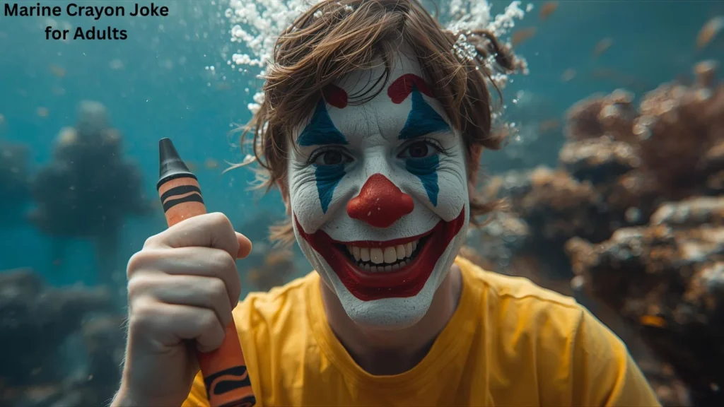 Marine Crayon Joke for Adults