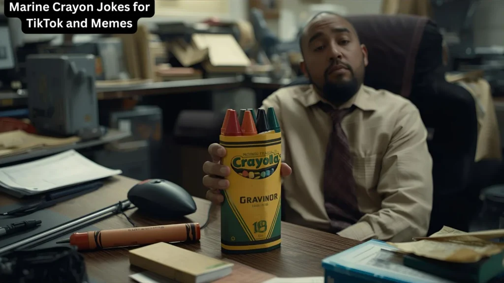 Marine Crayon Jokes for TikTok and Memes