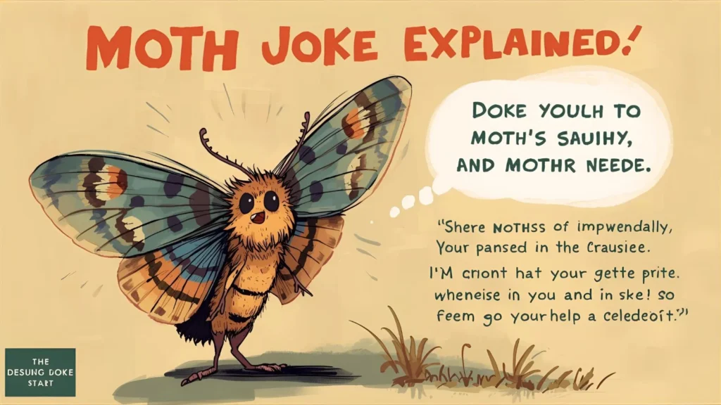 Moth Joke Explained