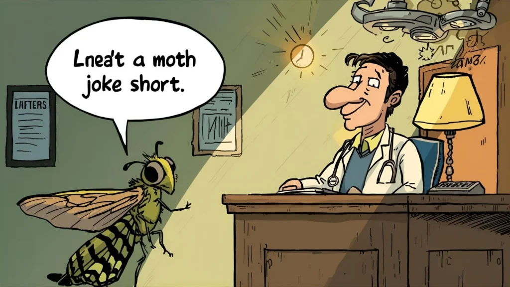 Moth Joke Short