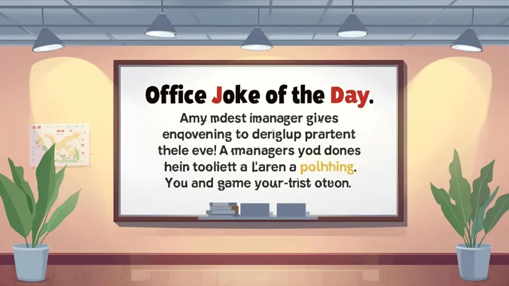Office Joke of the Day for Managers