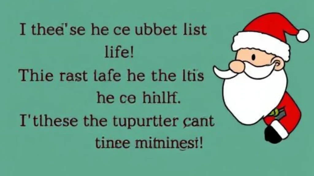 Santa Jokes One-Liners 