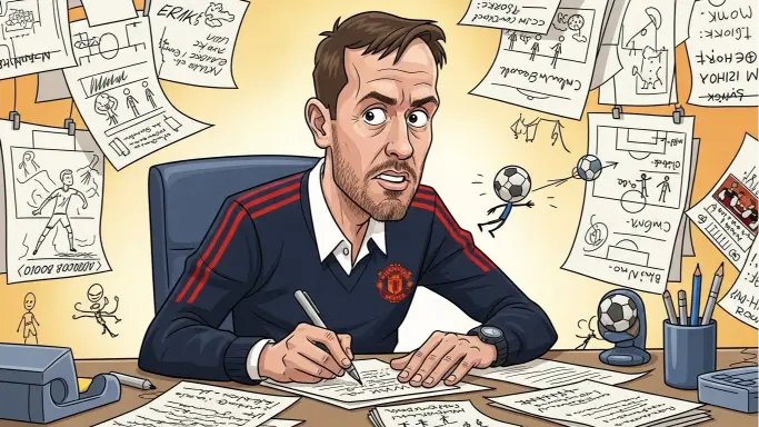 Ten Hag Writing Memes