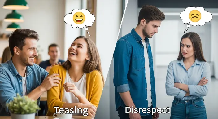 The Difference Between Teasing and Disrespect