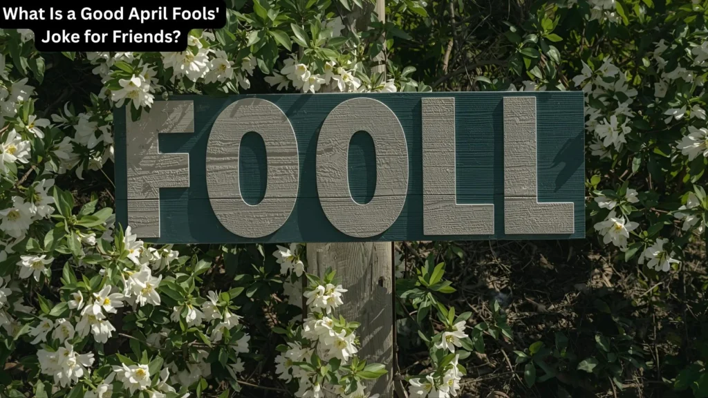 What Is a Good April Fools' Joke for Friends?