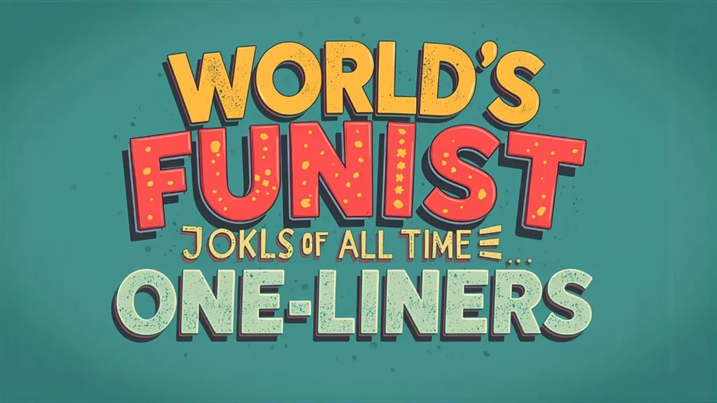 World’s Funniest Joke of All Time One-Liners