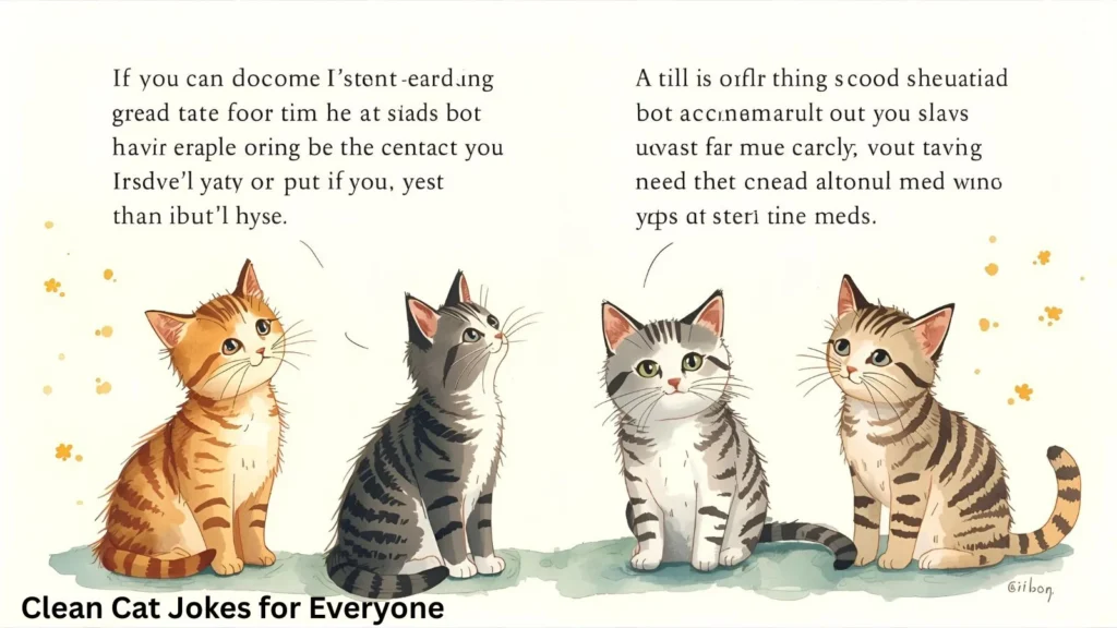 Clean Cat Jokes for Everyone