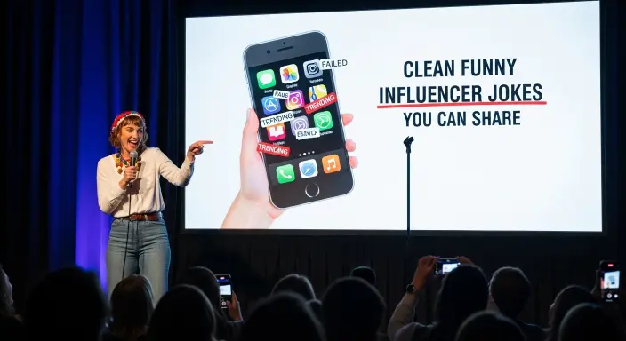 Clean Funny Influencer Jokes You Can Share