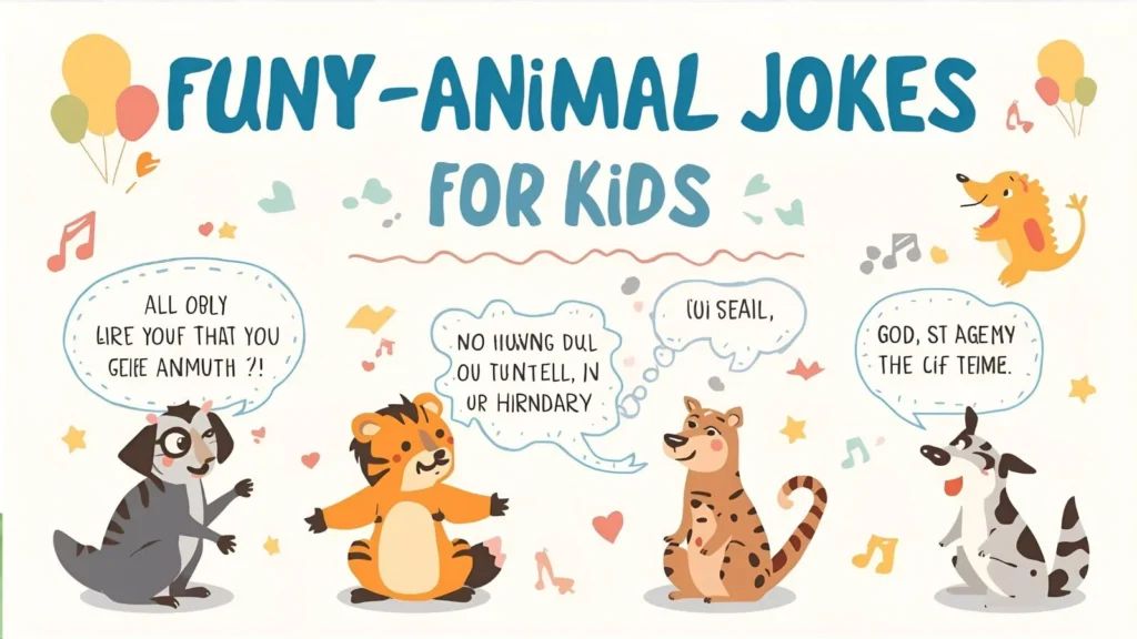 Funny Animal Jokes for Kids