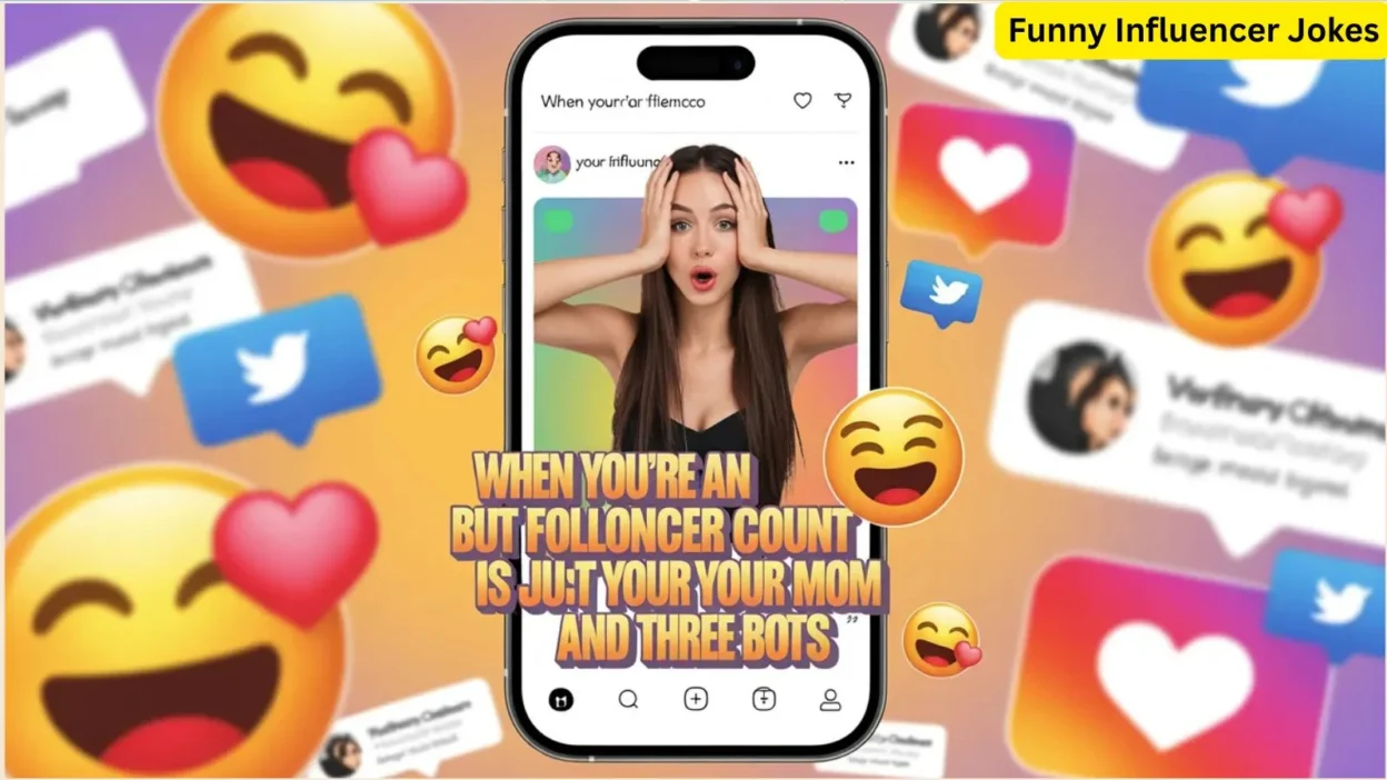 Funny Influencer Jokes That Will Make You Go Viral