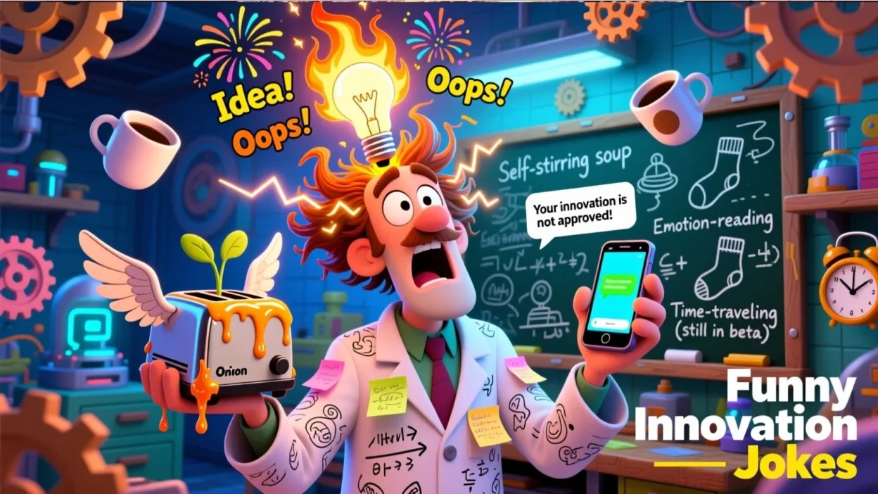 Funny Innovation Jokes for Creative Minds
