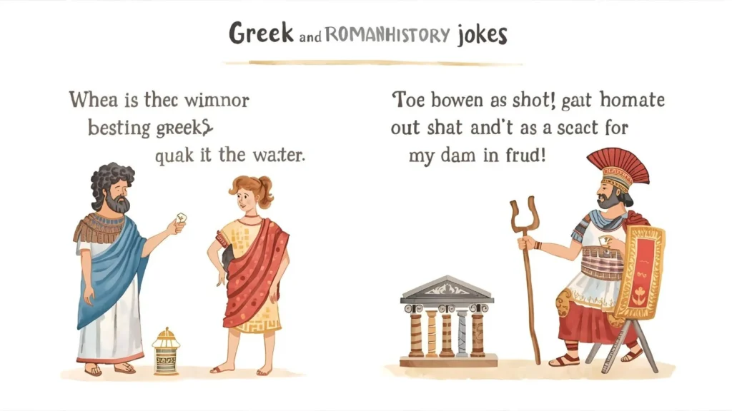 Greek and Roman History Jokes