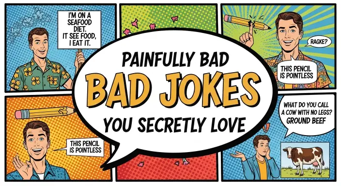 Painfully Bad Dad Jokes You Secretly Love